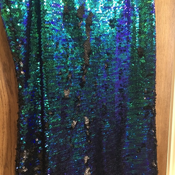 Sequin Mini Party Dress - Picture 3 of 8